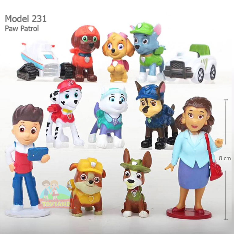 Action Figure Set - Model 231 : Paw Patrol